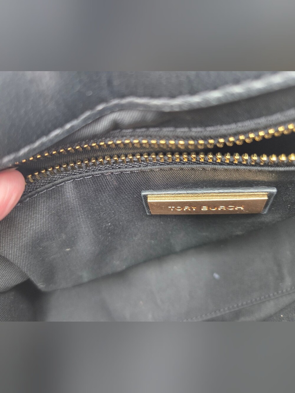 Tory Burch Fleming Farida Charm Bag In Black - Picture 6 of 12